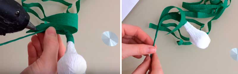 Проліски з гофрованого паперу своїми руками: 4 кращих МК Проліски з гофрованого паперу своїми руками: 4 кращих МК