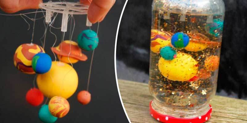 Вироби на тему космос своїми руками для дітей: 7 кращих майстер класів