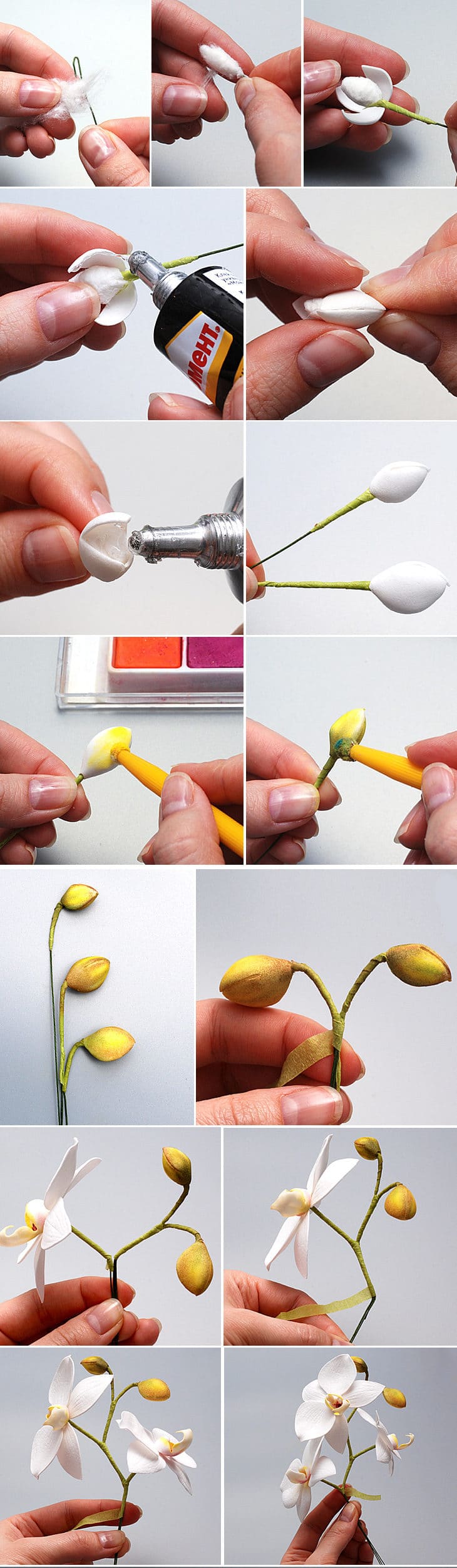 Квіти з фоамирана своїми руками: покрокова фото інструкція з описом Квіти з фоамирана своїми руками: покрокова фото інструкція з описом