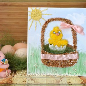 Аплікація до великодня з шаблонами своїми руками Аплікація до великодня з шаблонами своїми руками