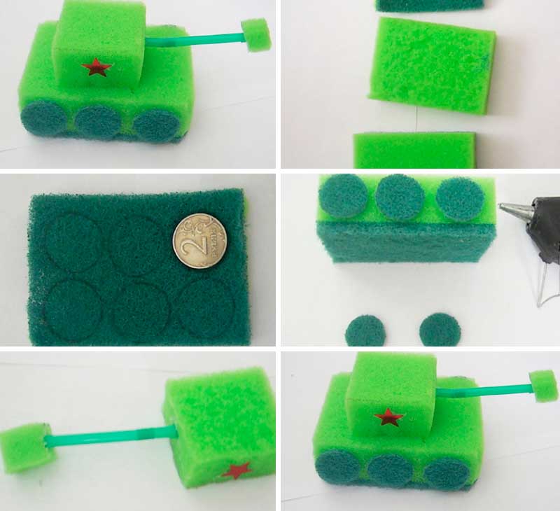 Виріб на 9 травня в дитячий сад своїми руками: ідеї з підручних матеріалів Виріб на 9 травня в дитячий сад своїми руками: ідеї з підручних матеріалів