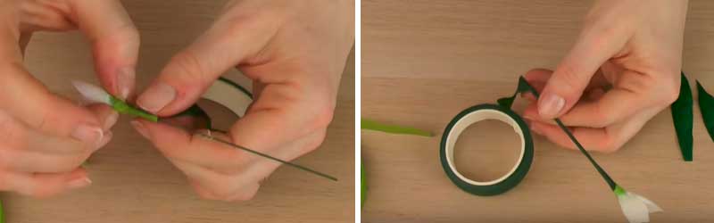 Проліски з гофрованого паперу своїми руками: 4 кращих МК Проліски з гофрованого паперу своїми руками: 4 кращих МК