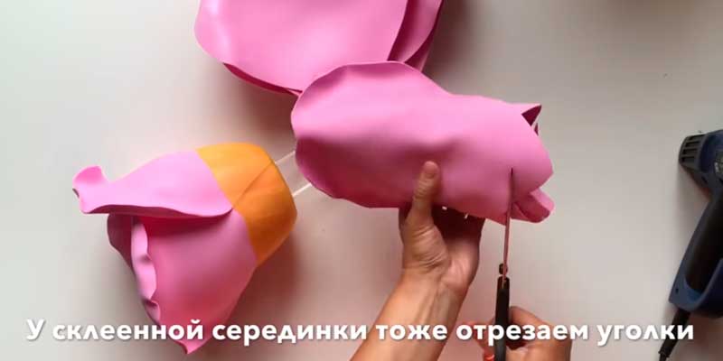 Світильник з фоамирана своїми руками: 7 майстер класів простих і красивих Світильник з фоамирана своїми руками: 7 майстер класів простих і красивих