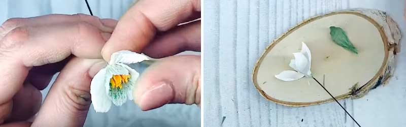 Проліски з гофрованого паперу своїми руками: 4 кращих МК Проліски з гофрованого паперу своїми руками: 4 кращих МК