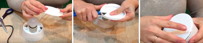 Світильник з фоамирана своїми руками: 7 майстер класів простих і красивих Світильник з фоамирана своїми руками: 7 майстер класів простих і красивих