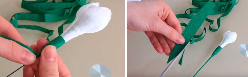 Проліски з гофрованого паперу своїми руками: 4 кращих МК Проліски з гофрованого паперу своїми руками: 4 кращих МК