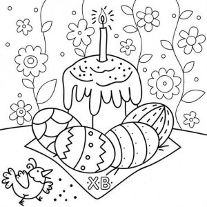 Розмальовки на тему великдень: 100 великодніх розмальовок для дітей Розмальовки на тему великдень: 100 великодніх розмальовок для дітей