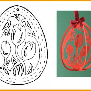 Витинанки на великдень   50 кращих безкоштовних шаблонів