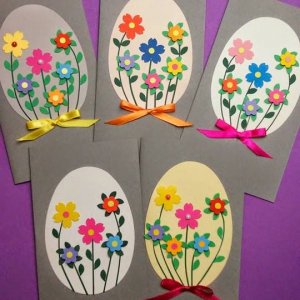 Аплікація до великодня з шаблонами своїми руками Аплікація до великодня з шаблонами своїми руками