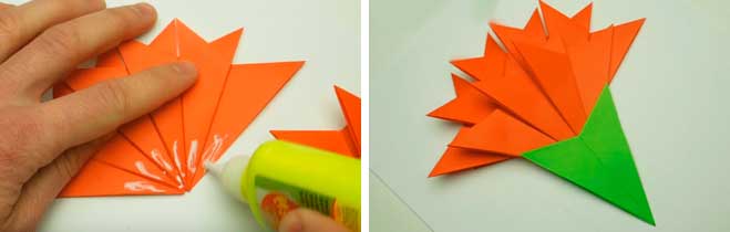 Гвоздика своїми руками з паперу для дітей на листівку. Як зробити гвоздику з гофрованого паперу Гвоздика своїми руками з паперу для дітей на листівку. Як зробити гвоздику з гофрованого паперу