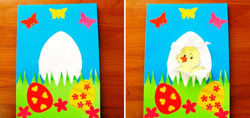 Аплікація до великодня з шаблонами своїми руками Аплікація до великодня з шаблонами своїми руками