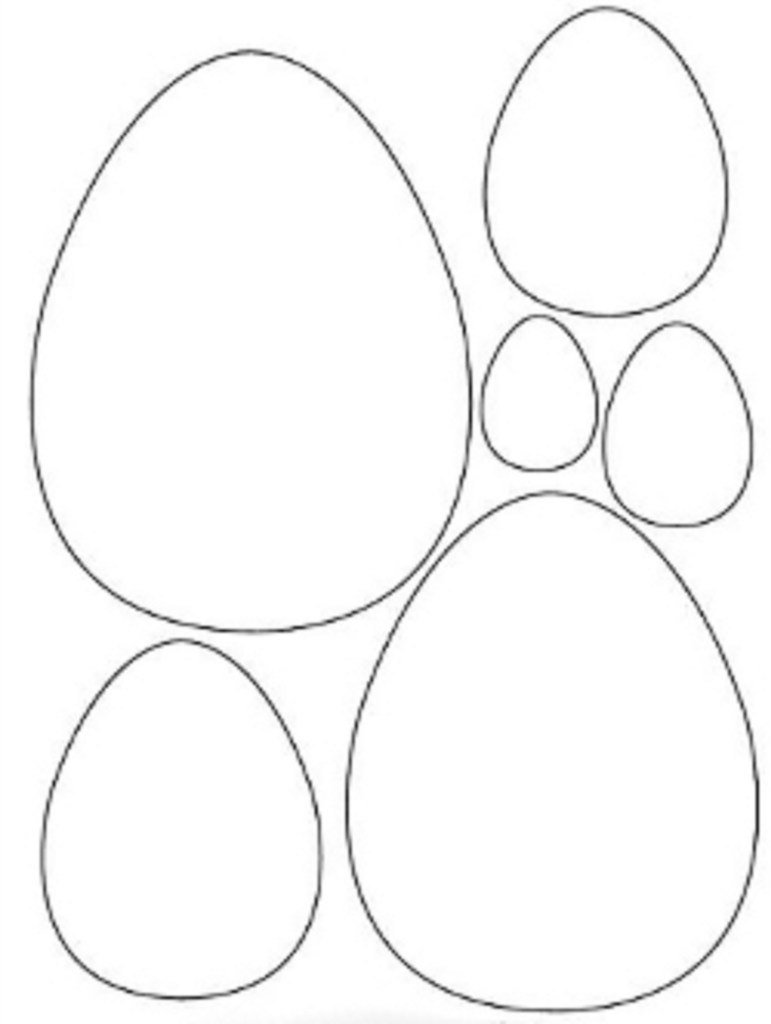 Аплікація до великодня з шаблонами своїми руками Аплікація до великодня з шаблонами своїми руками