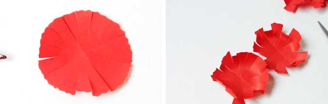 Гвоздика своїми руками з паперу для дітей на листівку. Як зробити гвоздику з гофрованого паперу Гвоздика своїми руками з паперу для дітей на листівку. Як зробити гвоздику з гофрованого паперу