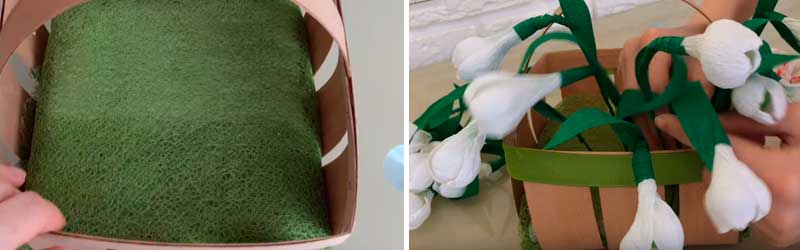 Проліски з гофрованого паперу своїми руками: 4 кращих МК Проліски з гофрованого паперу своїми руками: 4 кращих МК