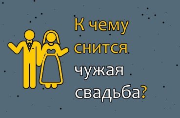 До чого сниться чужа весілля — тлумачення сну по соннику 41
