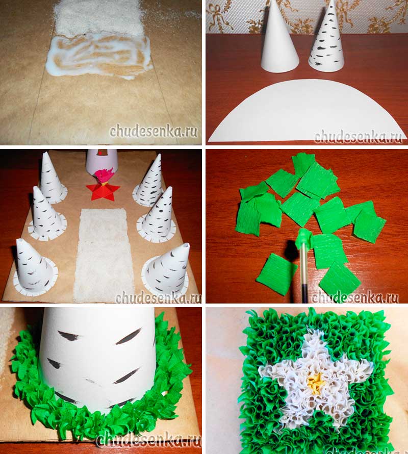 Виріб на 9 травня в дитячий сад своїми руками: ідеї з підручних матеріалів Виріб на 9 травня в дитячий сад своїми руками: ідеї з підручних матеріалів