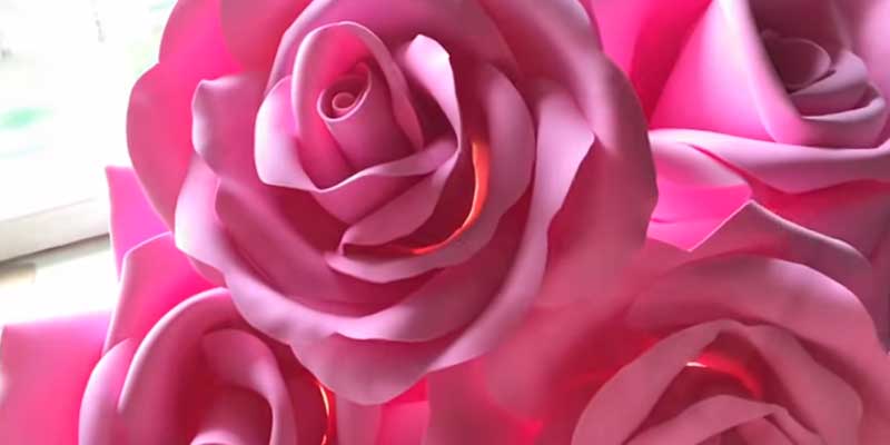 Світильник з фоамирана своїми руками: 7 майстер класів простих і красивих