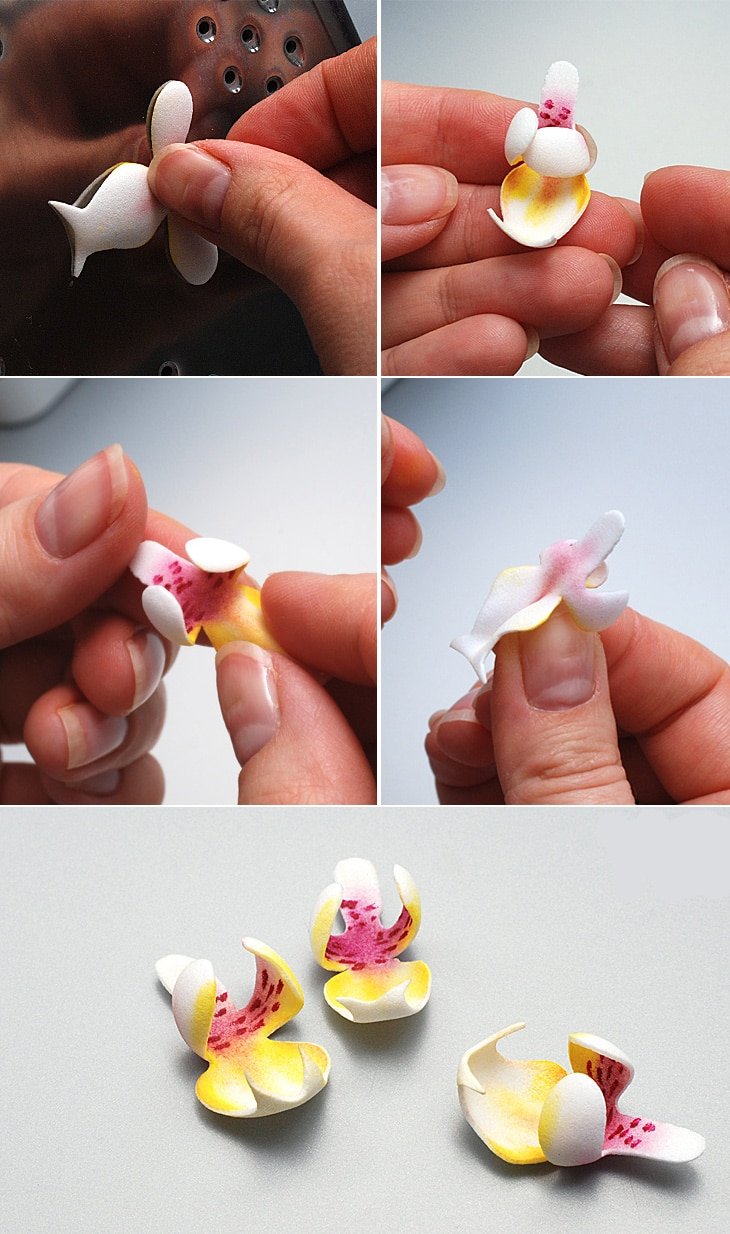 Квіти з фоамирана своїми руками: покрокова фото інструкція з описом Квіти з фоамирана своїми руками: покрокова фото інструкція з описом