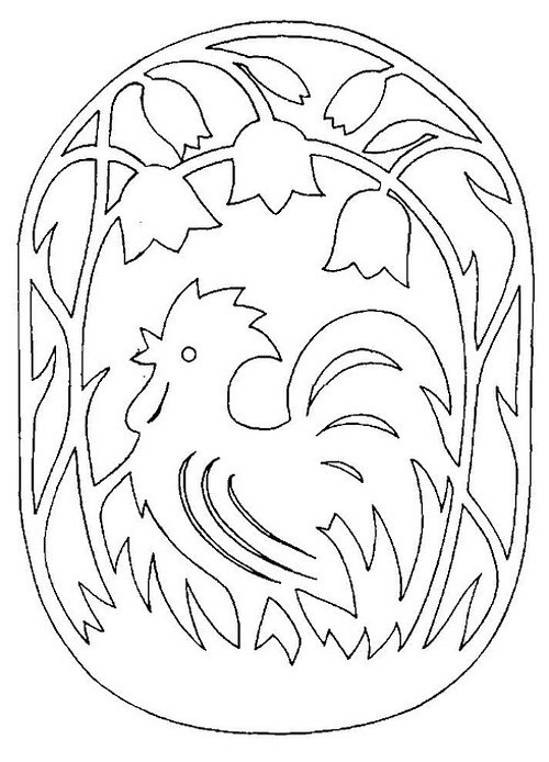 Витинанки на великдень   50 кращих безкоштовних шаблонів