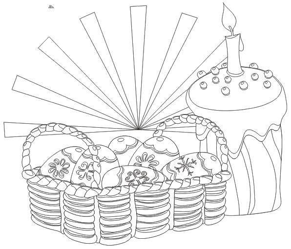 Розмальовки на тему великдень: 100 великодніх розмальовок для дітей Розмальовки на тему великдень: 100 великодніх розмальовок для дітей