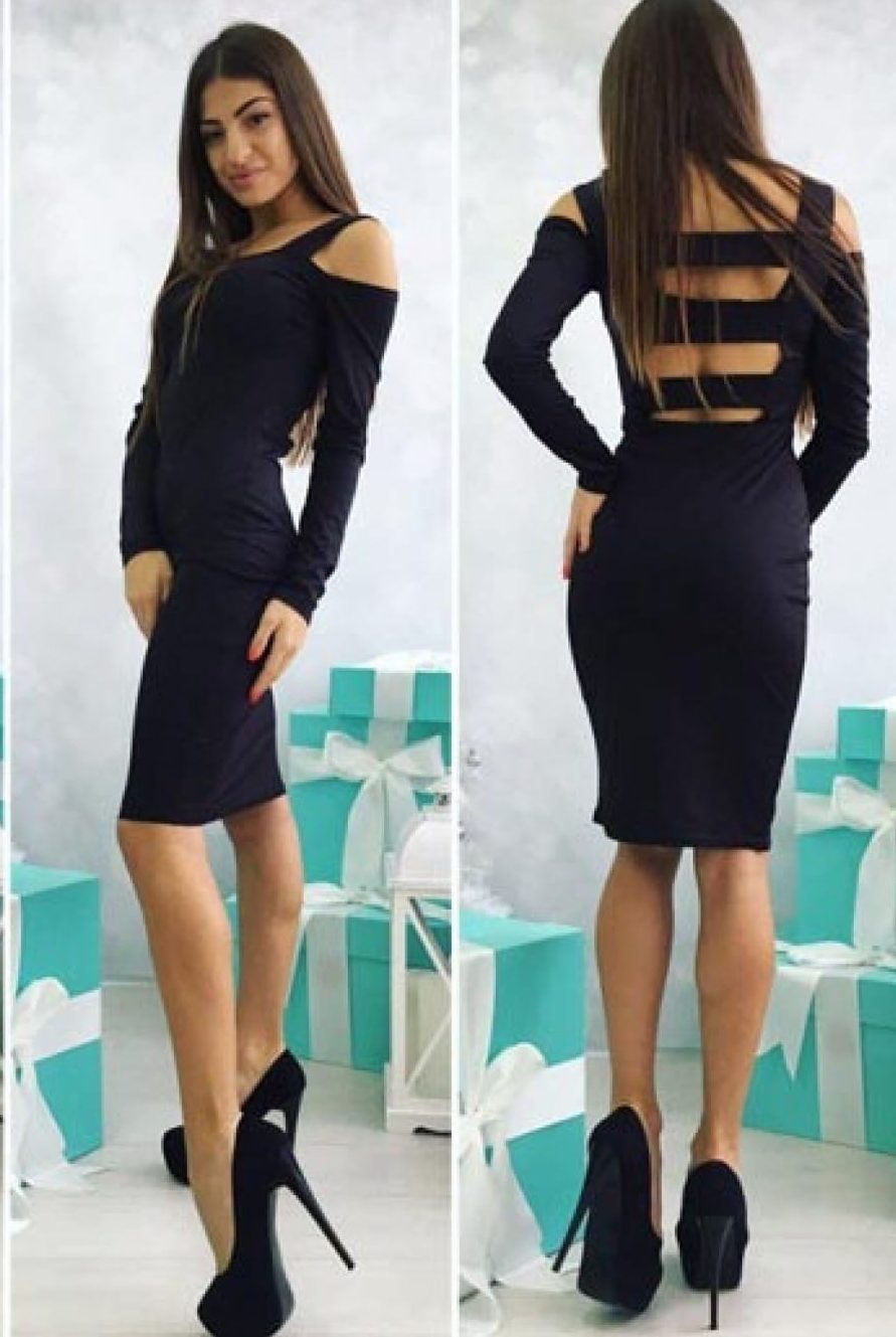 Як носити сукні з відкритою спиною (51 фото) Як носити сукні з відкритою спиною (51 фото)