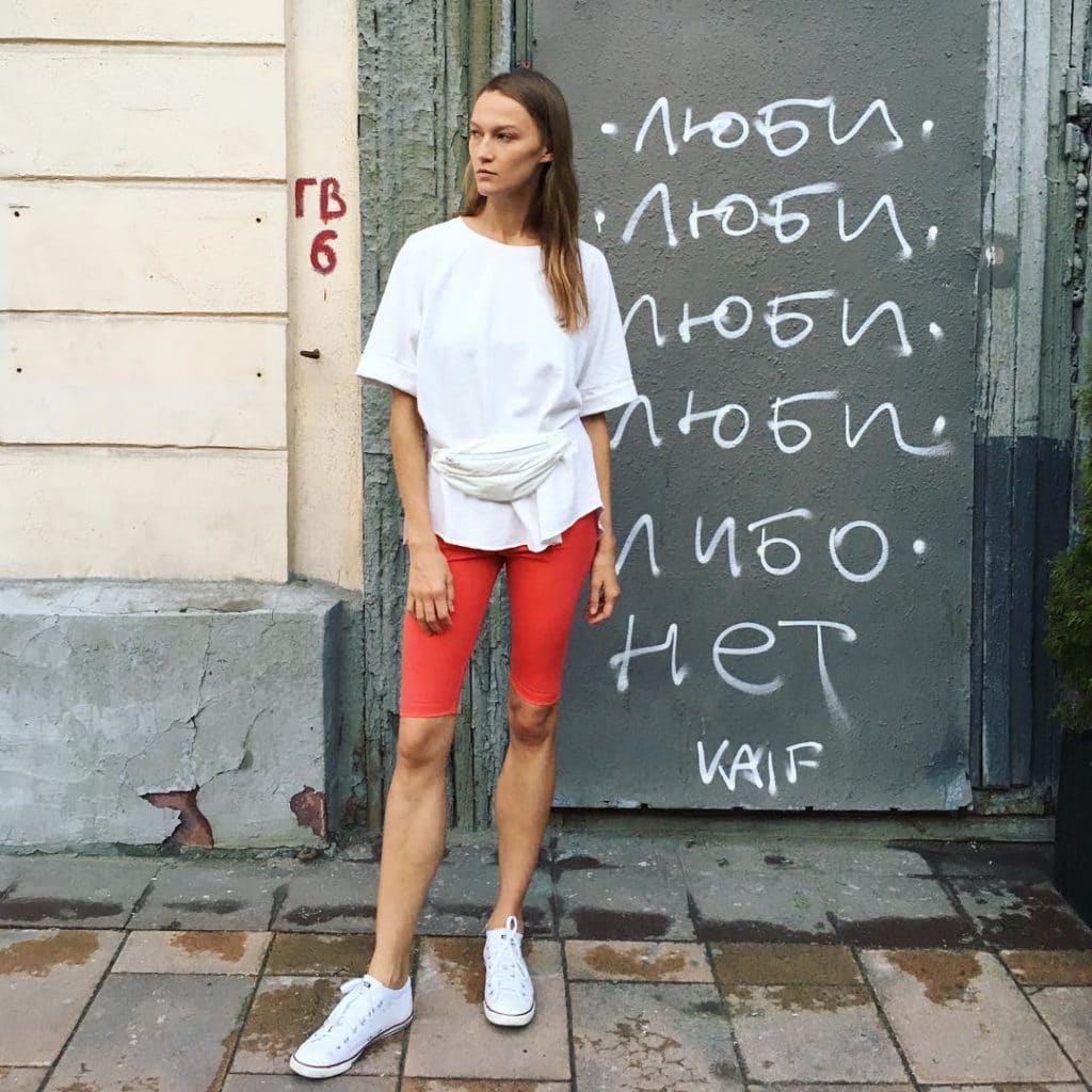 Як правильно носити велосипедки (50 фото)