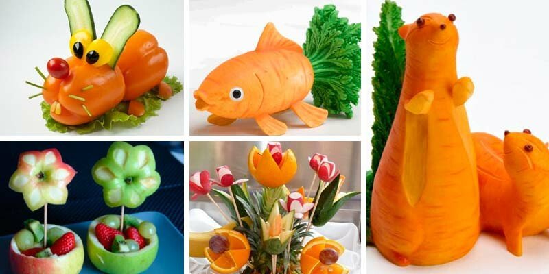 Вироби з овочів та фруктів своїми руками для дитячого саду і виставки Вироби з овочів та фруктів своїми руками для дитячого саду і виставки