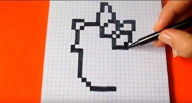 Як намалювати няшного єдинорога легко і просто Як намалювати няшного єдинорога легко і просто