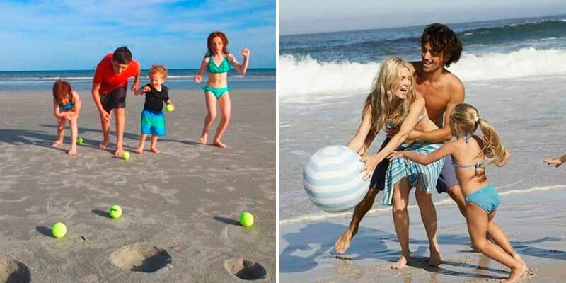 Ігри на пляжі для дітей і дорослих + ігри в таборі на морі Ігри на пляжі для дітей і дорослих + ігри в таборі на морі