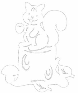 Осіннє листя з паперу: шаблони та трафарети для вирізання Осіннє листя з паперу: шаблони та трафарети для вирізання