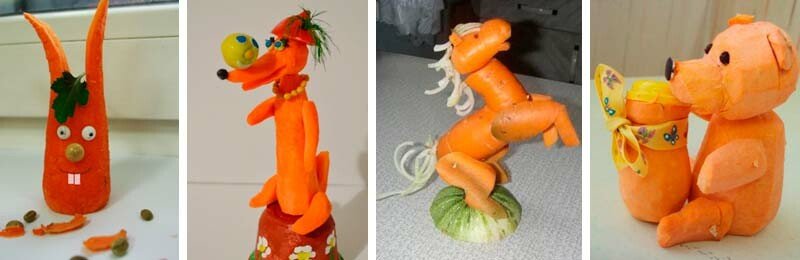 Вироби з овочів та фруктів своїми руками для дитячого саду і виставки Вироби з овочів та фруктів своїми руками для дитячого саду і виставки