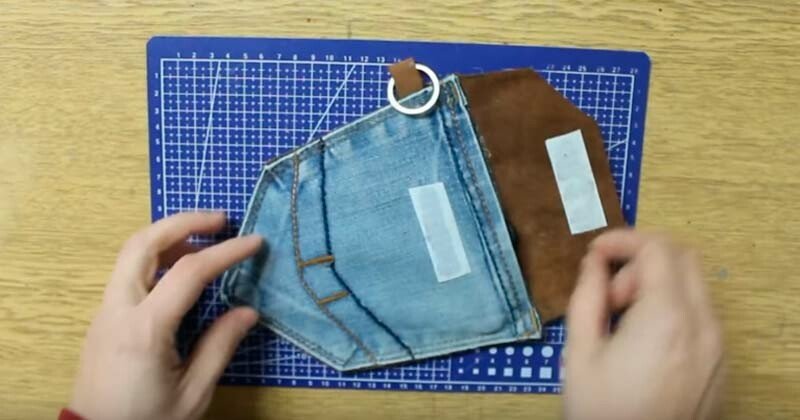 Пенал з джинсової тканини (джинсів) своїми руками: 8 майстер класів