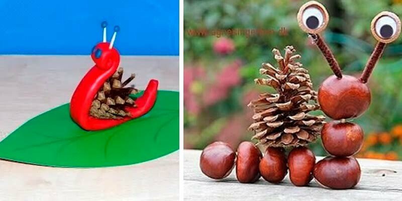 Осінні вироби з шишок своїми руками для школи та дитячого садка Осінні вироби з шишок своїми руками для школи та дитячого садка