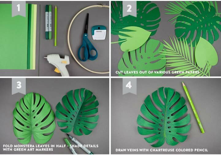 Осіннє листя з паперу: шаблони та трафарети для вирізання Осіннє листя з паперу: шаблони та трафарети для вирізання