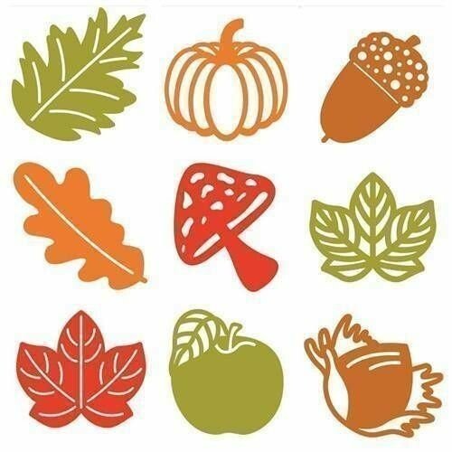 Осіннє листя з паперу: шаблони та трафарети для вирізання Осіннє листя з паперу: шаблони та трафарети для вирізання