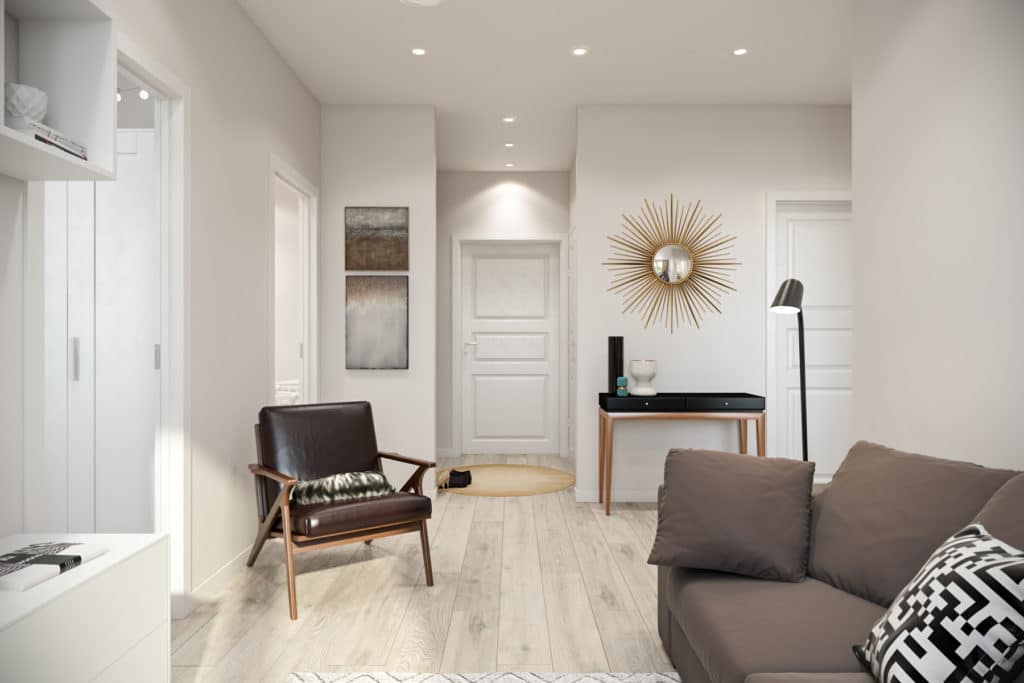 Ідеї дизайну інтерєру для маленької квартири (51 фото) Ідеї дизайну інтерєру для маленької квартири (51 фото)