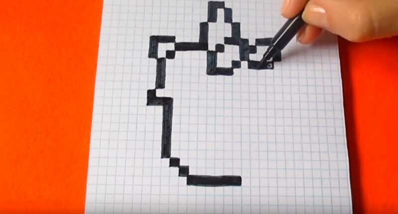 Як намалювати няшного єдинорога легко і просто Як намалювати няшного єдинорога легко і просто