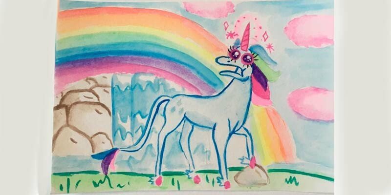 Як намалювати няшного єдинорога легко і просто Як намалювати няшного єдинорога легко і просто