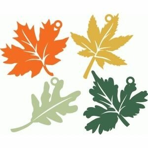 Осіннє листя з паперу: шаблони та трафарети для вирізання