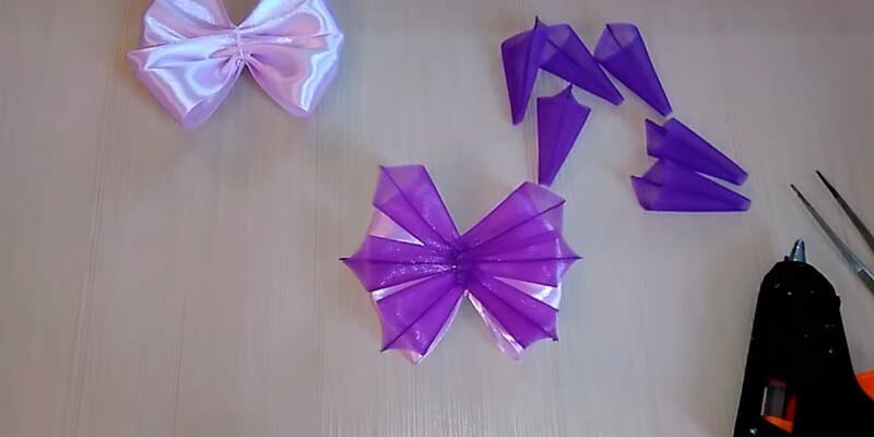 Бант з органзи своїми руками — майстер класи для початківців Бант з органзи своїми руками — майстер класи для початківців