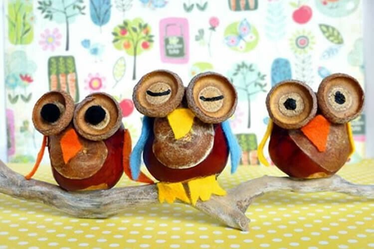 Осінні вироби з шишок своїми руками для школи та дитячого садка Осінні вироби з шишок своїми руками для школи та дитячого садка