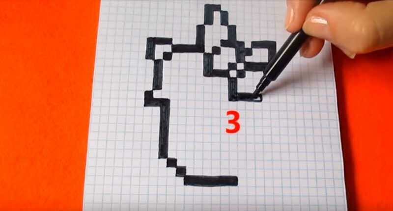 Як намалювати няшного єдинорога легко і просто Як намалювати няшного єдинорога легко і просто