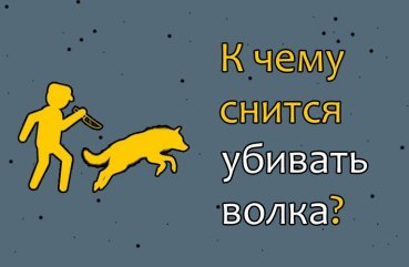 До чого сниться вбивати вовка — 32 трактування сну