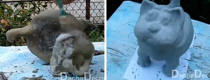 Всі новинки виробів для саду з цементу своїми руками — садовий декор та прикраси