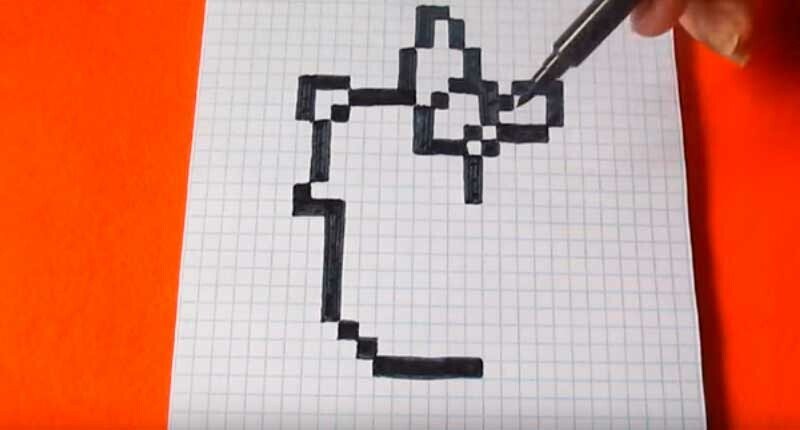 Як намалювати няшного єдинорога легко і просто Як намалювати няшного єдинорога легко і просто