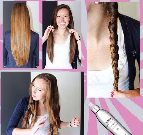 Легкі хвилі за допомогою праски Легкі хвилі за допомогою праски