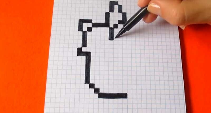 Як намалювати няшного єдинорога легко і просто Як намалювати няшного єдинорога легко і просто