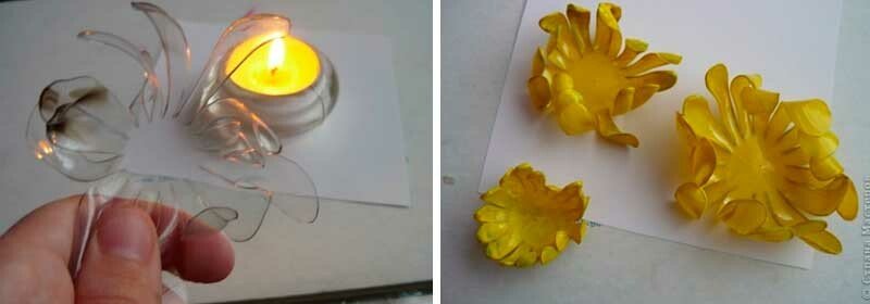 Квіти з пластикових пляшок покроково для початківців — майстер класи для саду та городу