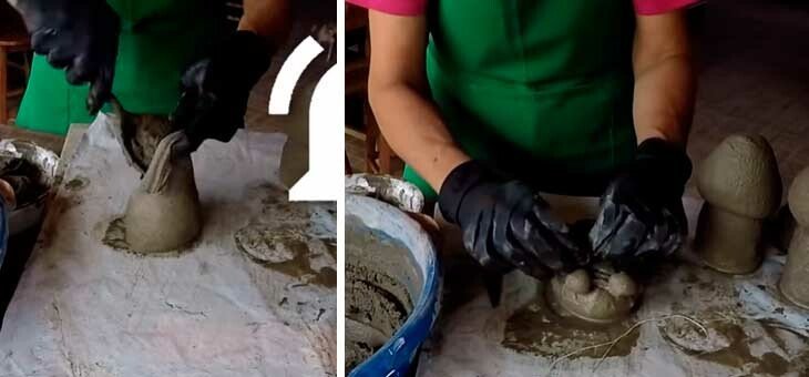 Всі новинки виробів для саду з цементу своїми руками — садовий декор та прикраси