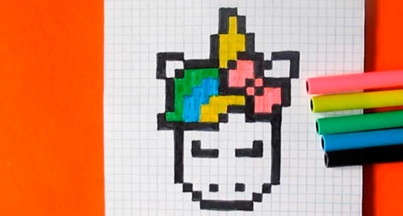 Як намалювати няшного єдинорога   легко і просто